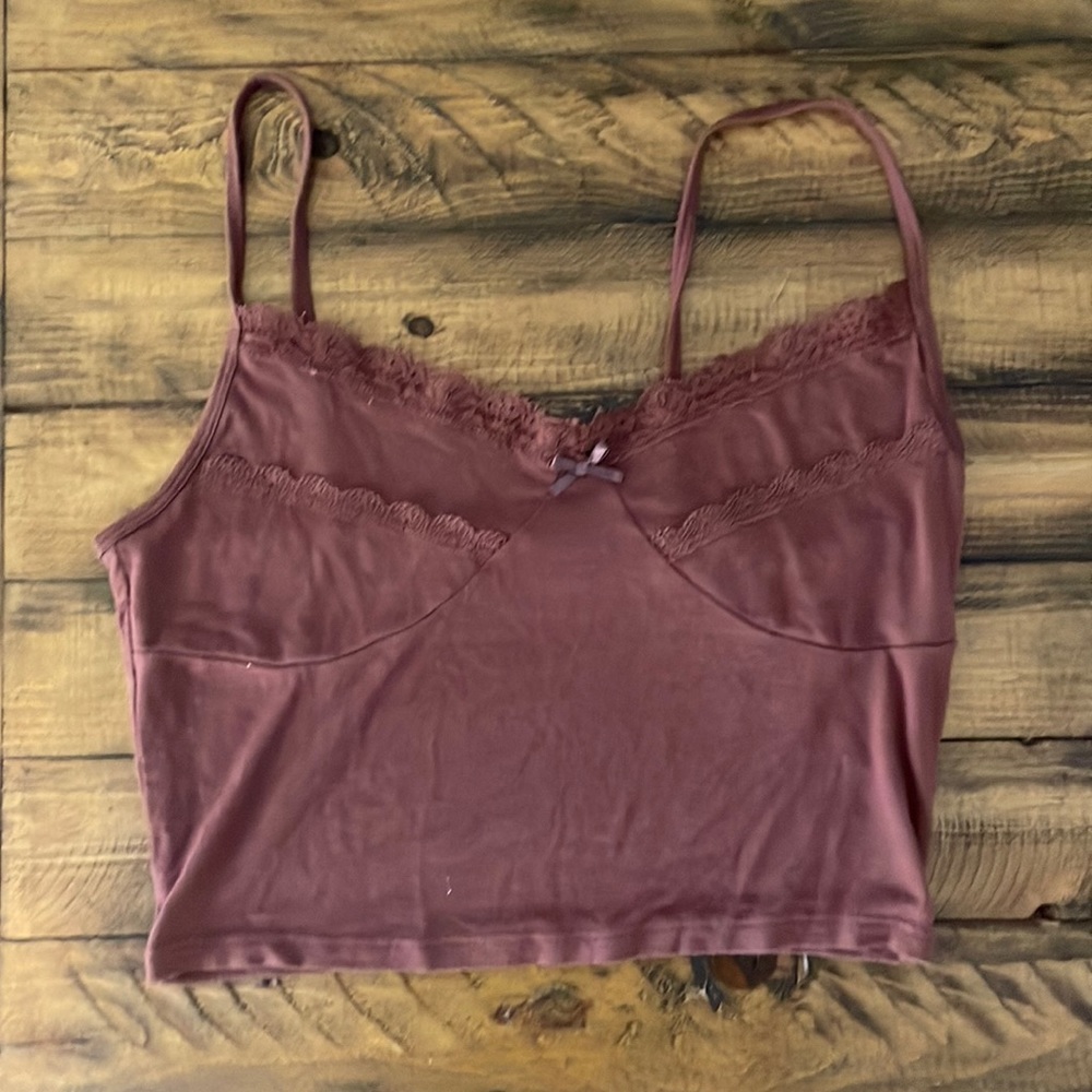 Brown cami tank